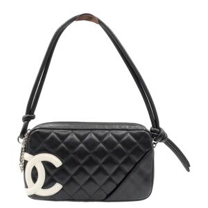 Chanel Black Quilted Shoulder Bag